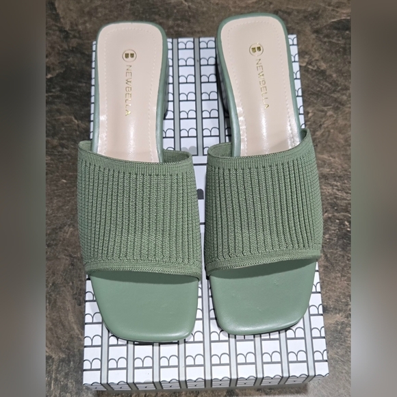 Women's Knit Mule Sandals #938 - Picture 8 of 14